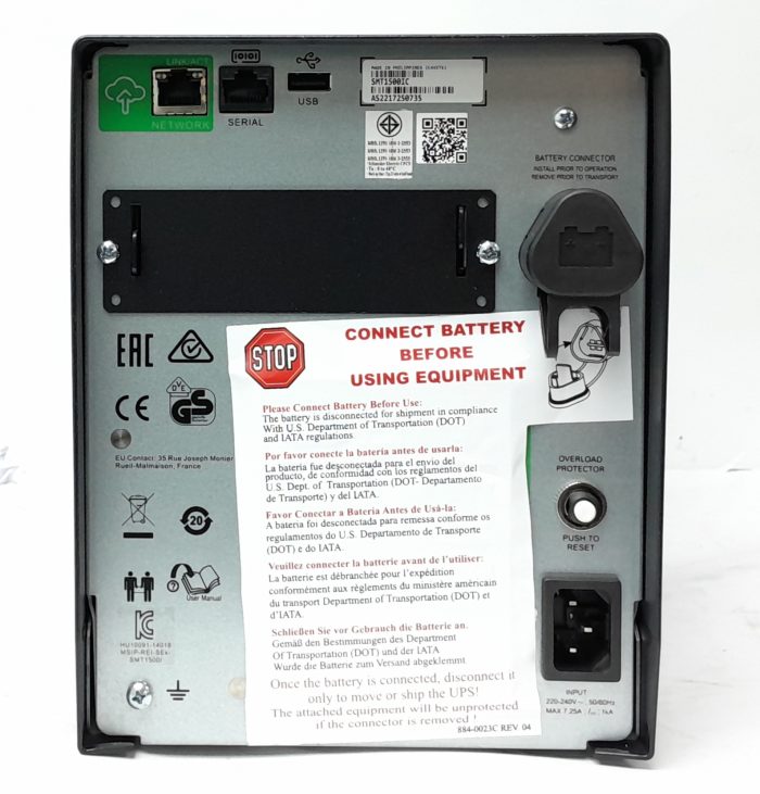 APC Smart-UPS 1500 Uninterrupted Power Supply (UPS) SMT1500IC - Image 7
