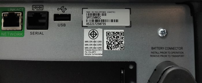 APC Smart-UPS 1500 Uninterrupted Power Supply (UPS) SMT1500IC - Image 5