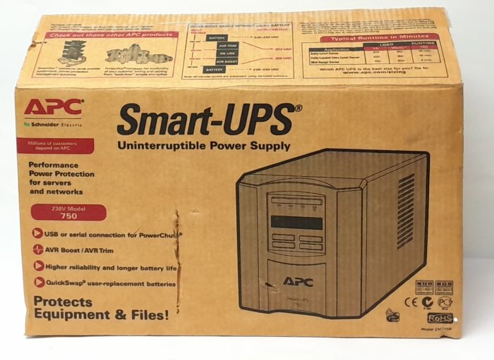 APC Smart-UPS 750 Uninterruptible Power Supply (UPS) SMT750I - Image 4
