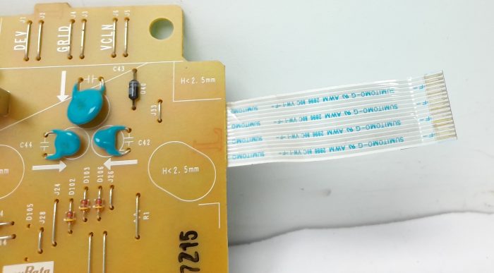 Brother HL-2150N High Voltage Power Supply Board MPH3304 (PCPH0496) - Image 4