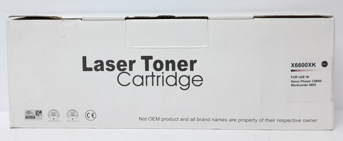 Black Laser Toner Cartridge X6600XK - Image 2