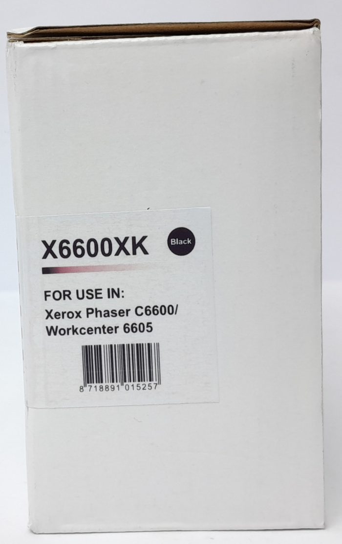 Black Laser Toner Cartridge X6600XK - Image 3