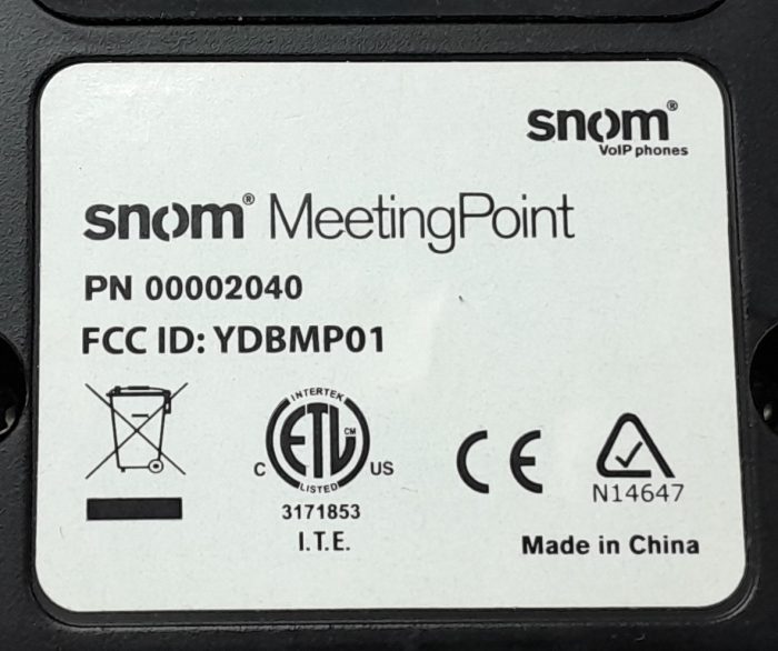 Snom Conferencing Speaker MeetingPoint 00002040 - Image 8