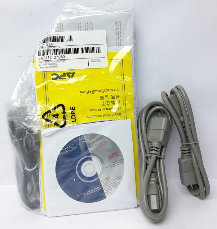 APC Uninterrupted Power Supply (UPS) Back-UPS 650 BK650EI - Image 4
