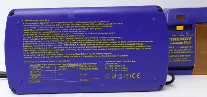 Trendy Multi Battery Tester And Charger AN 26401 - Joblot x2 - Image 6