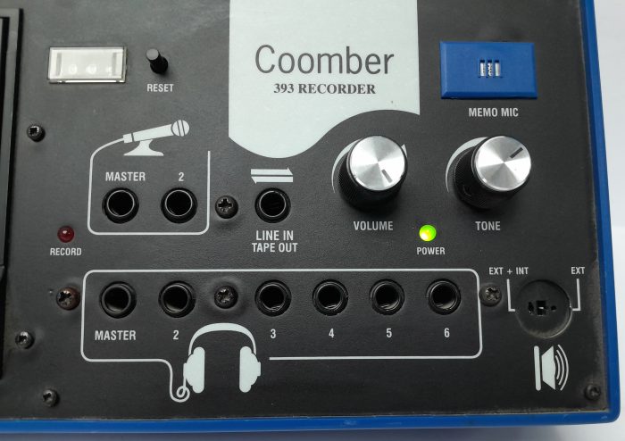 Coomber Vintage Cassette Tape Recorder 393-7 - Image 3