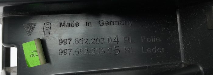 Porsche Glove Box 99755266300 - Image 10
