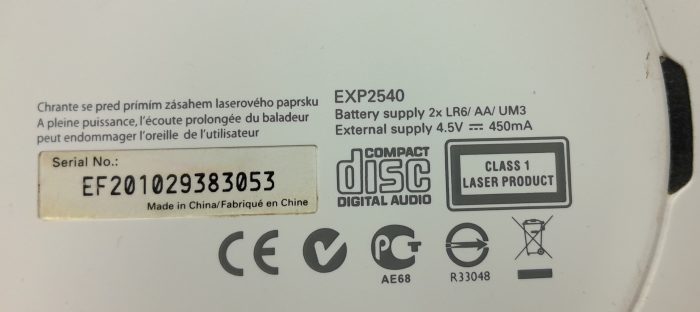 Philips Portable CD Player EXP2540 - Image 3