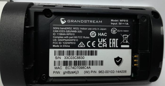 Grandstream IP Phone WP810 - Image 3