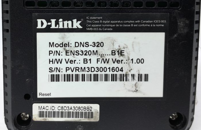 D-Link Network Storage Enclosure DNS-320 - Image 3