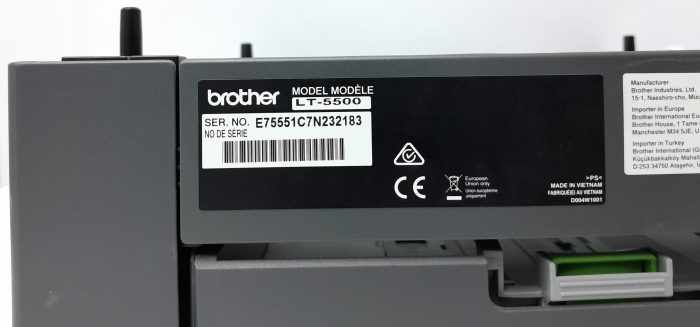 Brother Paper Tray LT-5500 - Image 8