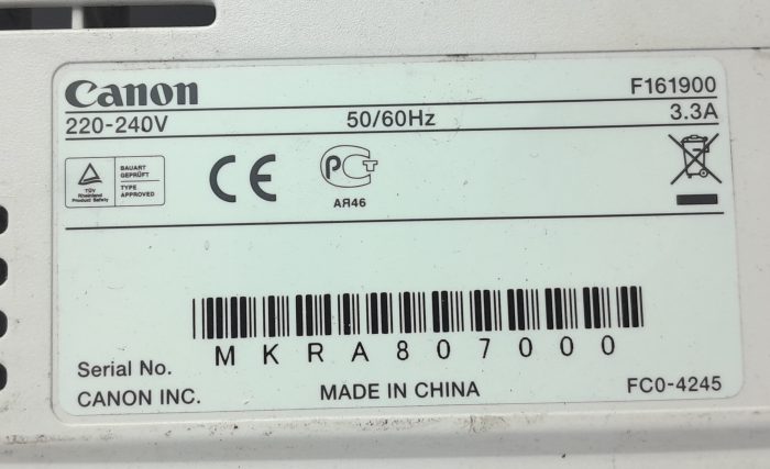Canon I-Sensys LBP6670DN Rear Cover FC8-9834 - Image 3