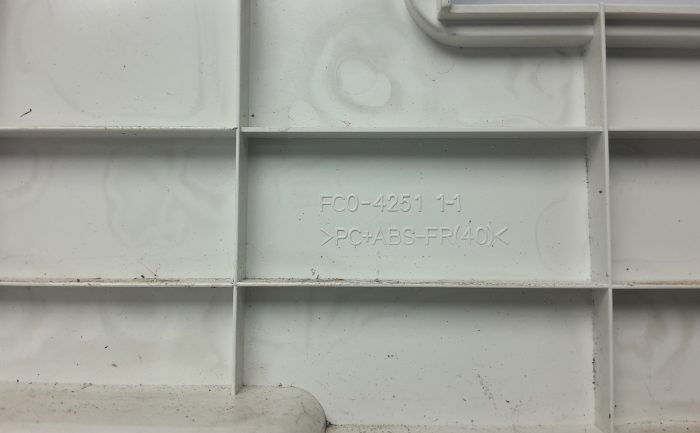 Canon I-Sensys LBP6670DN Left Cover FC0-4251 1-1 - Image 3