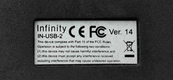Inifinity Foot Pedal For Transcription IN-USB-2 - Image 7
