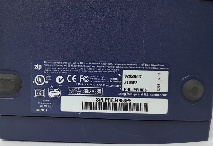 iOmega ZIP External Drive Z1000P2 - Image 8