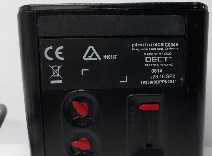 Plantronics Wireless Headset Base Station C054A - Image 9
