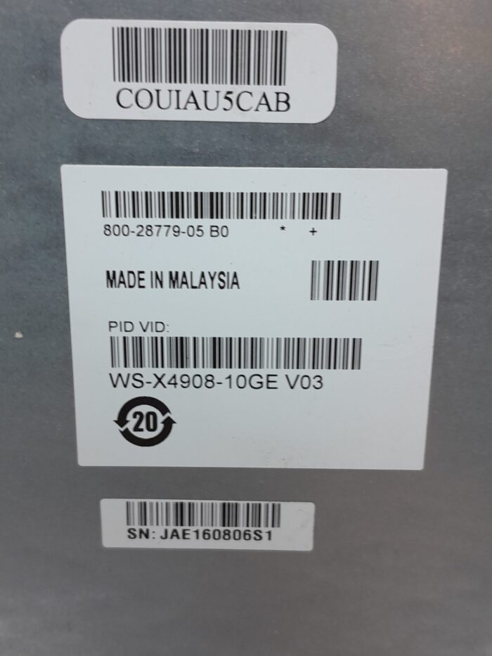 Cisco Ws-x4908-10ge