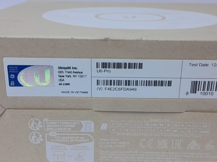 Unifi U6-pro