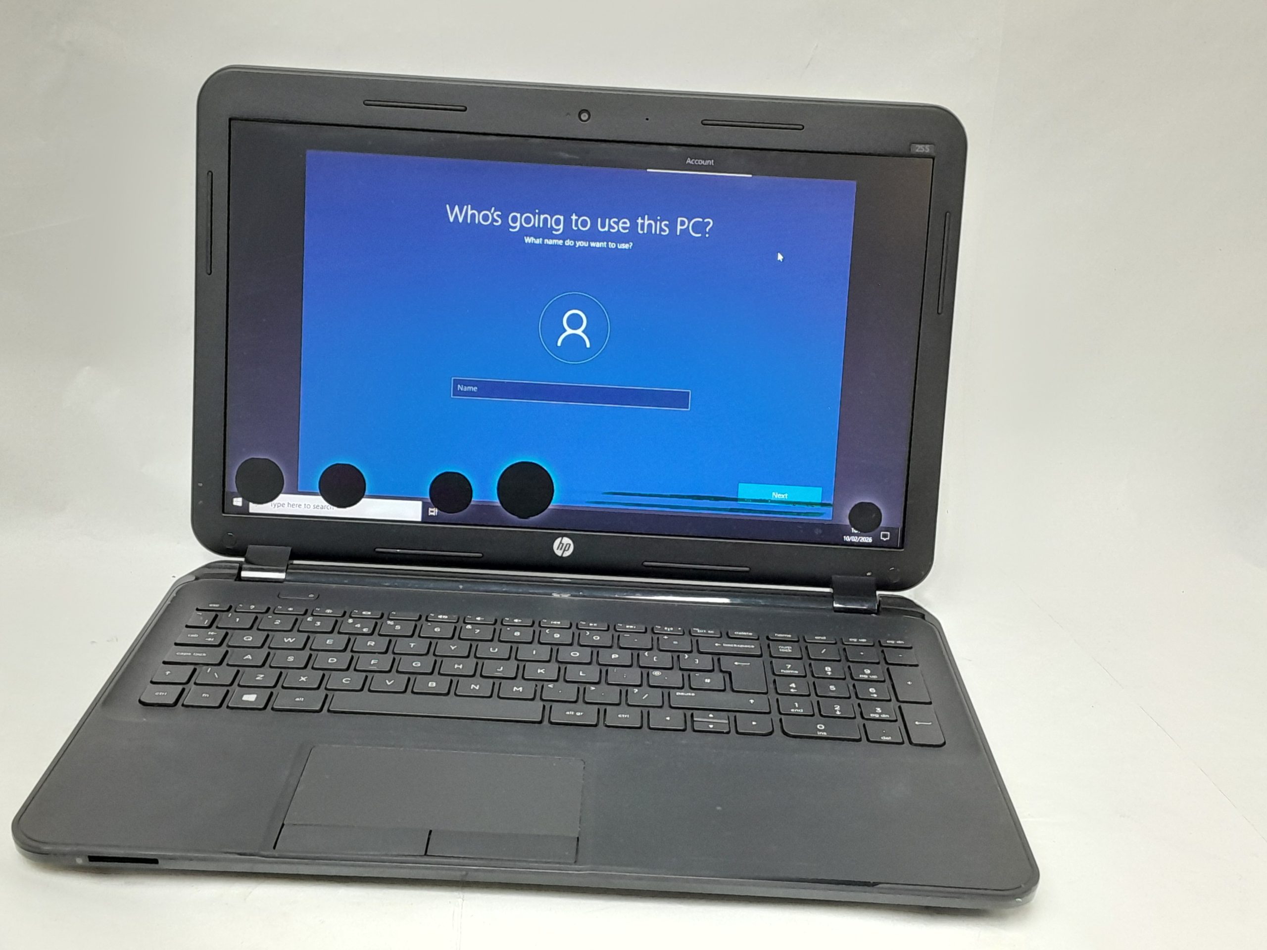 20260210_163509 Laptop HP AMD E2-3800 SSD 255 G2 Windows 10 Pro AMD E2-3800 - 15.6" - 120GB SSD 45839 - Image 1