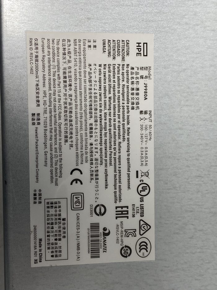 Cisco 1820 24g J9980a