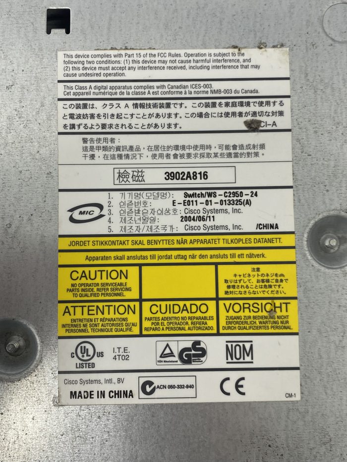 Cisco Catalyst 2950-24