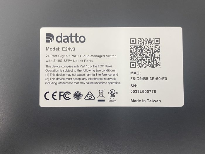 Datto E24v3