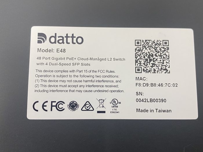 Datto E48