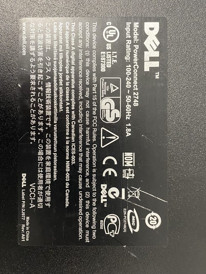 Dell Power Connect 2748