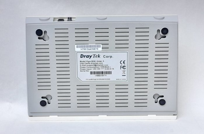 Draytek Vigor2830 Annex A