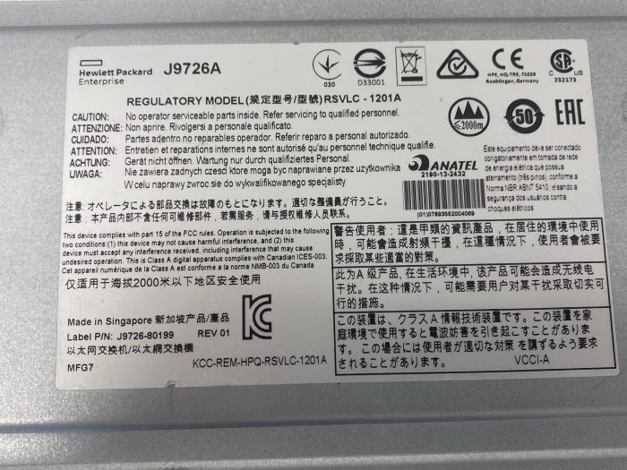 Hp Aruba J9772a 2920-24g