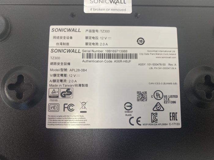 Sonicwall Tz300