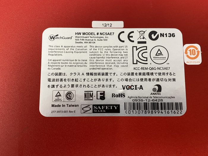 Watchguard Xtm 3 Series M330