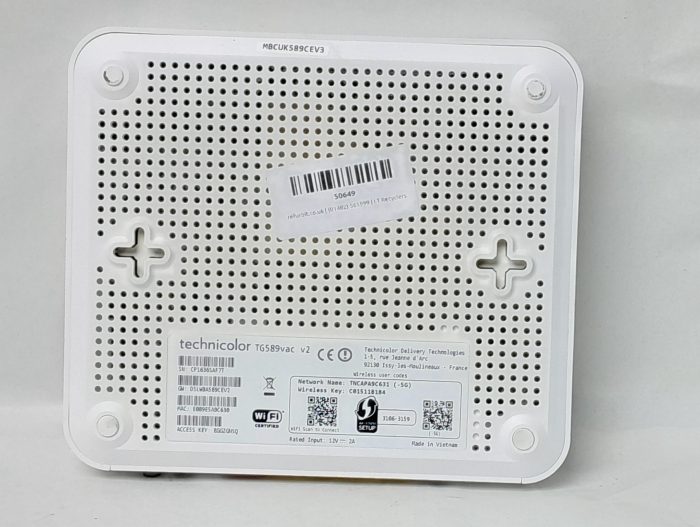Technicolor Tg589vac V2