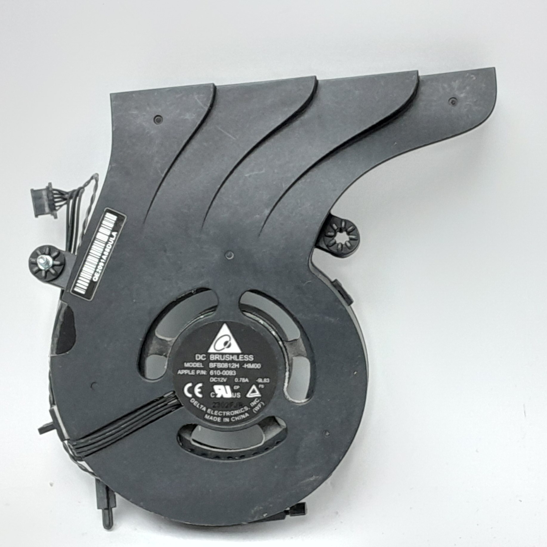 APPLE_A1311_CPUFan_1.jpg APPLE A1311 610-0093 CPU Fan #51345