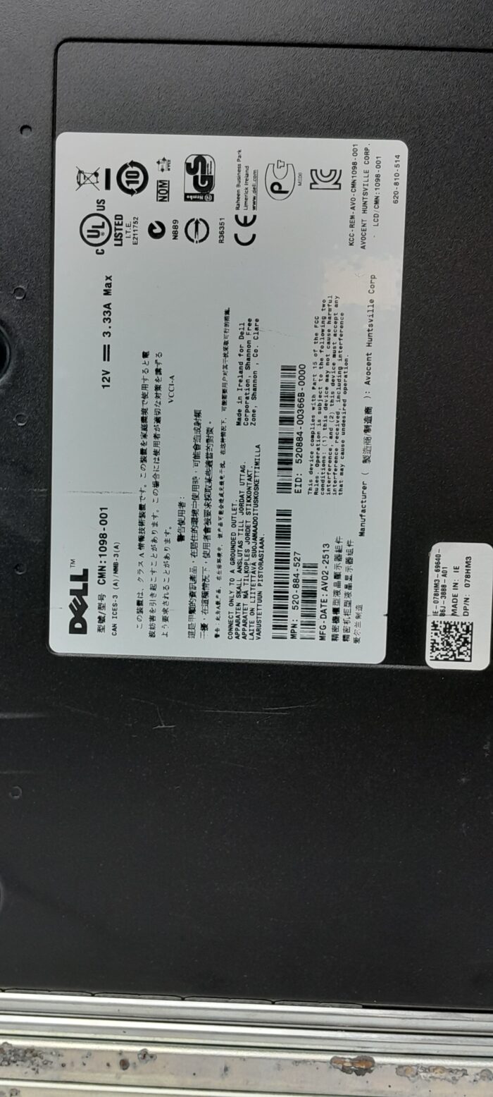 Dell Kmm Fpm185