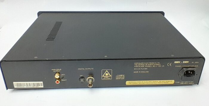 Exposure 2010 Cd Player