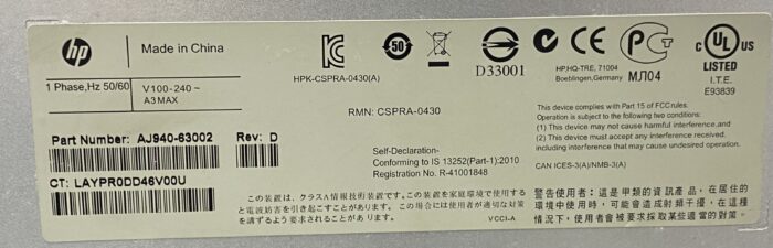 HP D2600-aj940a