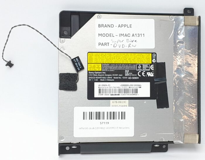 APPLE A1311 678-0613c Optical Drive #57119
