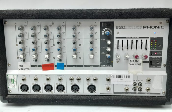 Phonic 620 Powerpod Series
