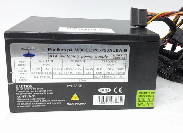 Powercool Pc-750auba-b