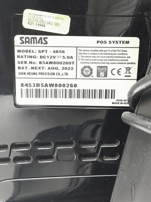 Sam4s Spt 4856