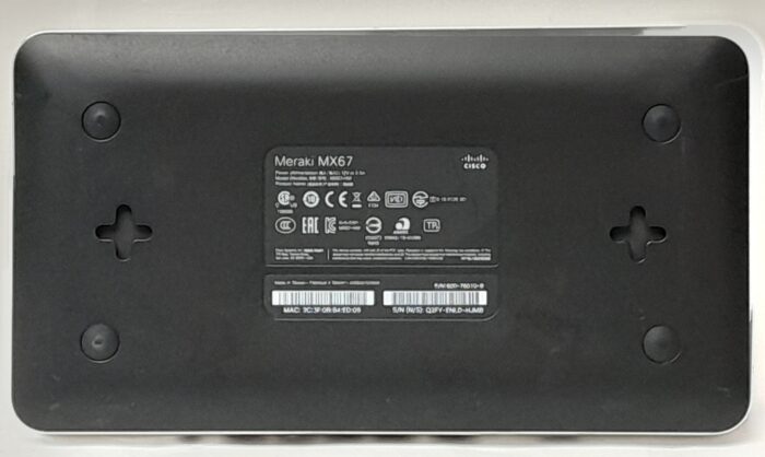 Cisco Meraki Mx67