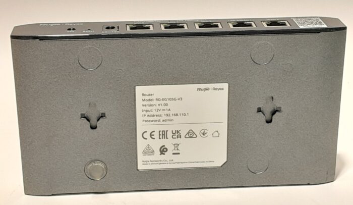 Ruijie Rg-eg105g-v3