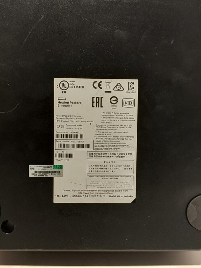 Hpe Hp Lto-7 Ultrium 15000 Tape Drive