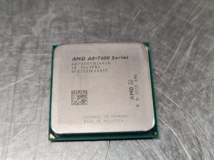AMD A8-7600 Series Quad Core, 3.1GHz CPU/Processor, FM2+ Socket, AD7600YBI44JA - Image 2