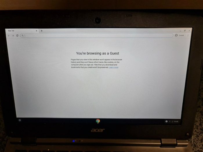 Acer Chromebook C730 11.6" 16GB SSD Intel Celeron CPU 4GB RAM - Image 3