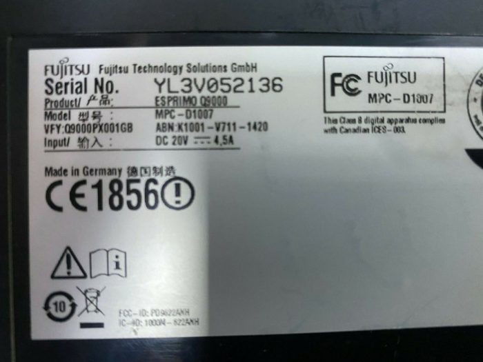 FUJITSU Esprimo Q9000 / i3-370M 2.4GHz / 4GB / 320GB p/ lead and widows 10/7 - Image 4