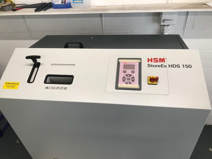 HSM StoreEx HDS 150 Hard Drive Shredder new price includes vat - Image 2