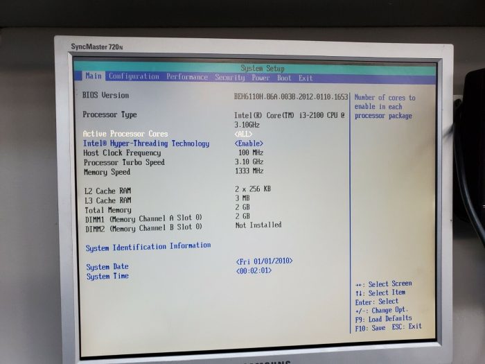 Intel DH61CR I3-2100 3.10Ghz - Image 2