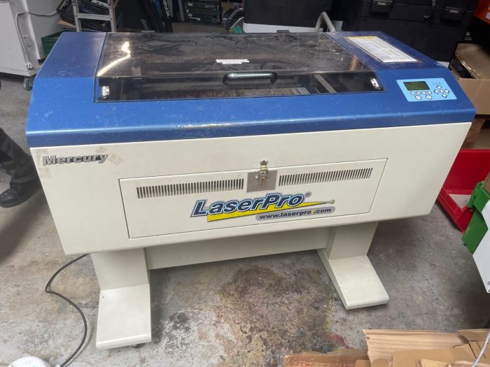 Laser Pro Mercury Laser Engraver Engraving Cutting Machine M-25 - Image 3
